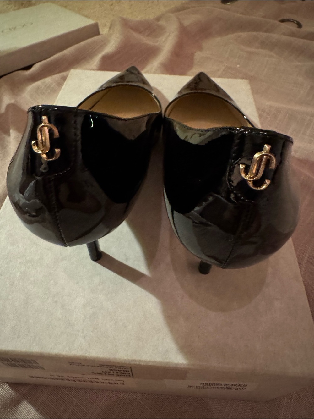 Jimmy Choo Love 65 Patent Leather Pumps Size 36.5
